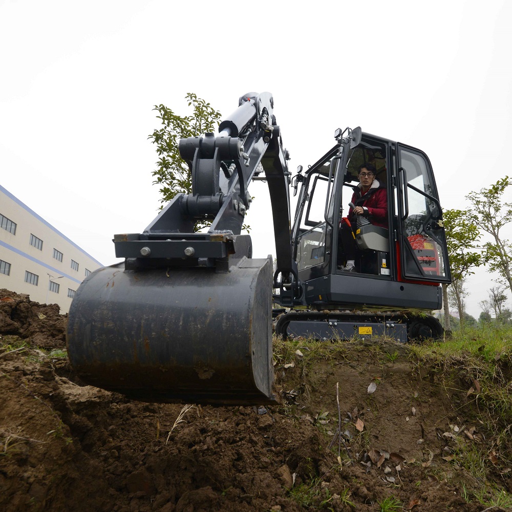 反铲挖掘机工程和建筑机械 2 吨小型挖掘机挖掘机